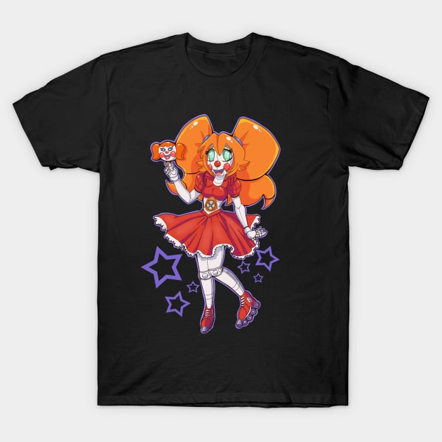 Circus Baby with Icecream T-Shirt by Bat13SJx